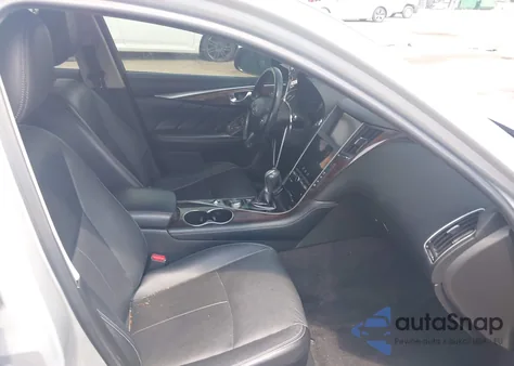 2016 Infiniti Q50 3.0T Premium z USA, uszkodzony, nr VIN JN1EV7AR7GM345433